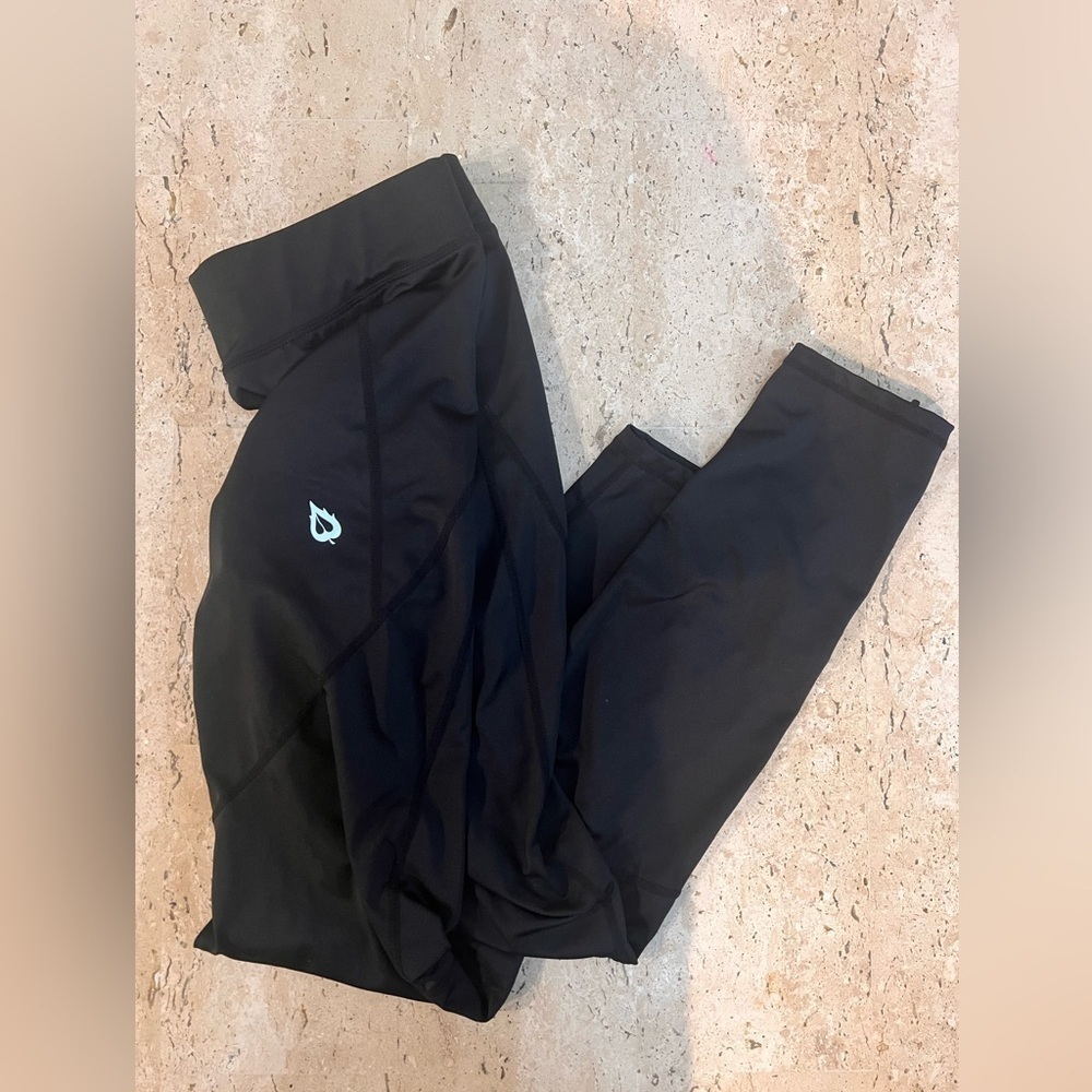Baleaf Padded Bike Leggings Reflective, Black Women’s Size XL